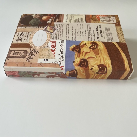 🏷️ retro vintage antique style A6 grid notebook with book cover - Picture 9 of 16